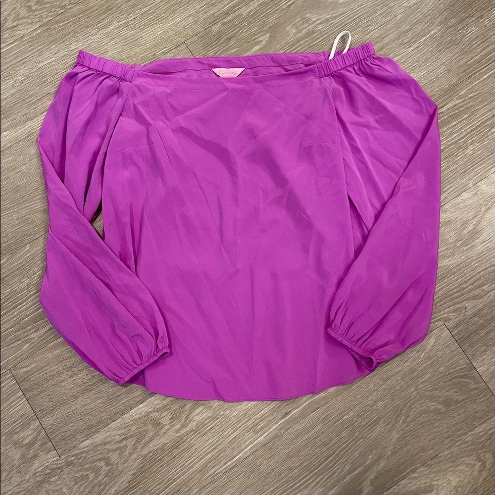 Lilly Pulitzer off the shoulder top